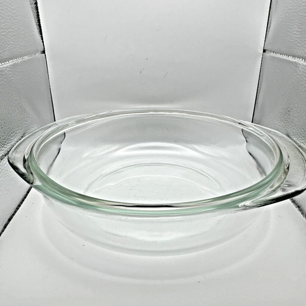 Vintage Used Pyrex 687-C Oven Roaster‎ USA Clear Kitchenware Cookware Bakeware